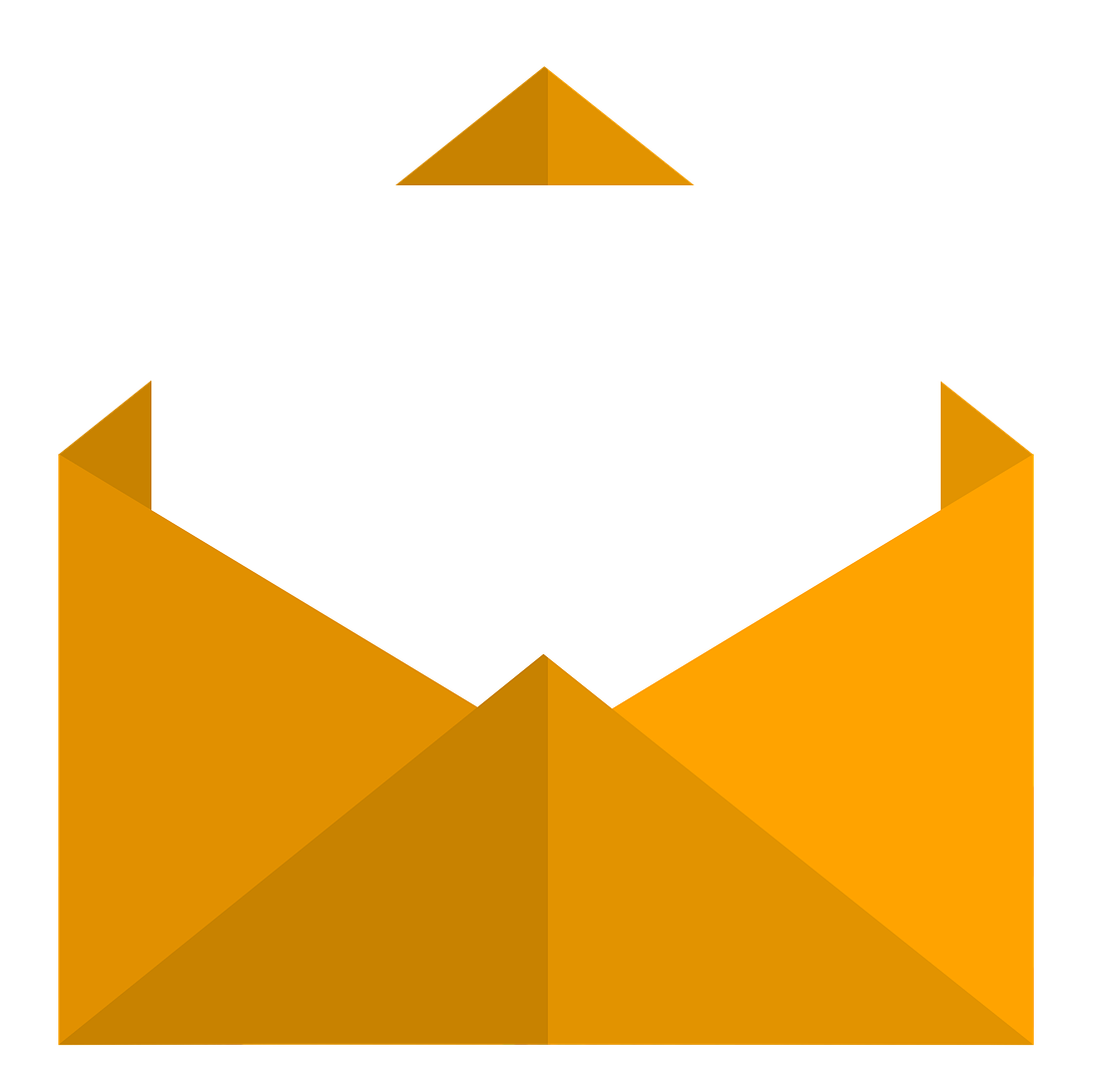 envelope with blank letter inside